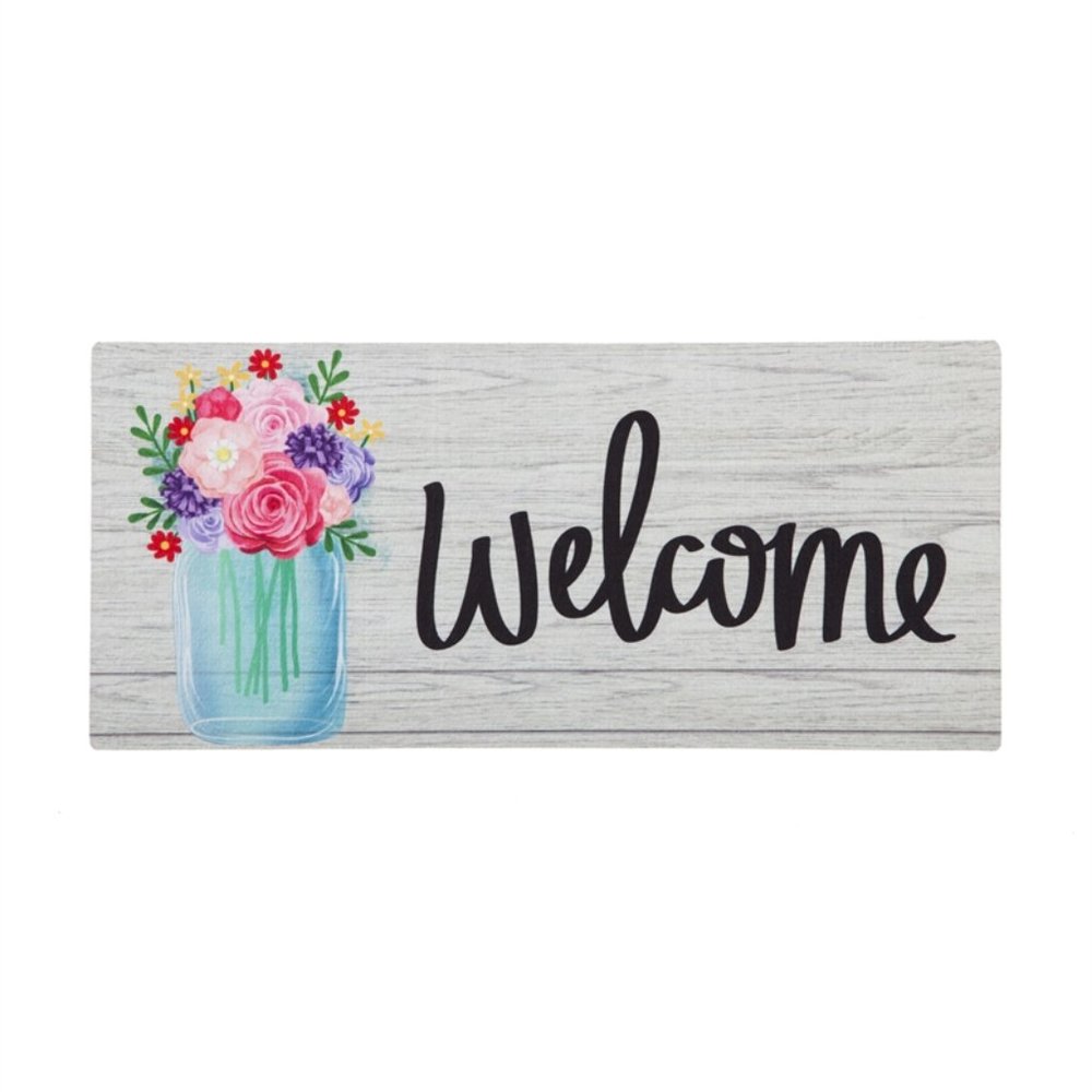 Sassafras Switch Insert Mat - Welcome Flor…